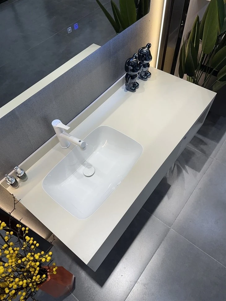 European Style Bathroom Slate Cabinet